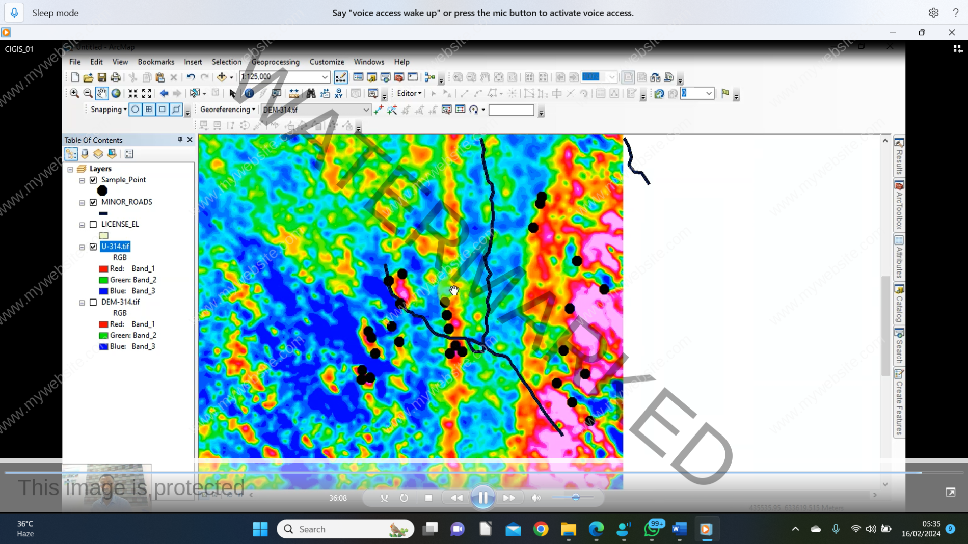 LEARNING THE BASICS OF GIS (CIS-GIS001)